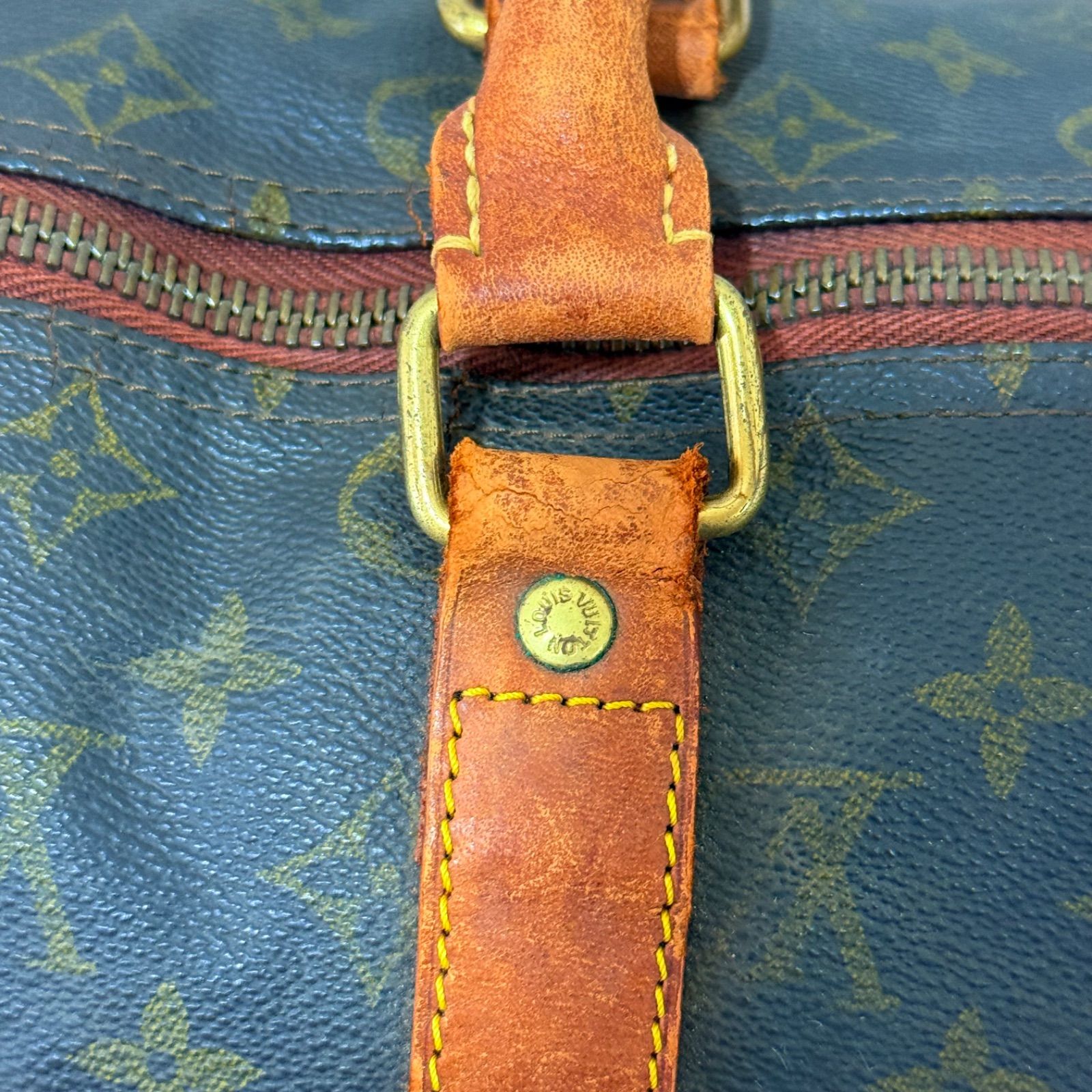 LOUIS VUITTON ルイヴィトン モノグラム キーポル45 ハンドバック