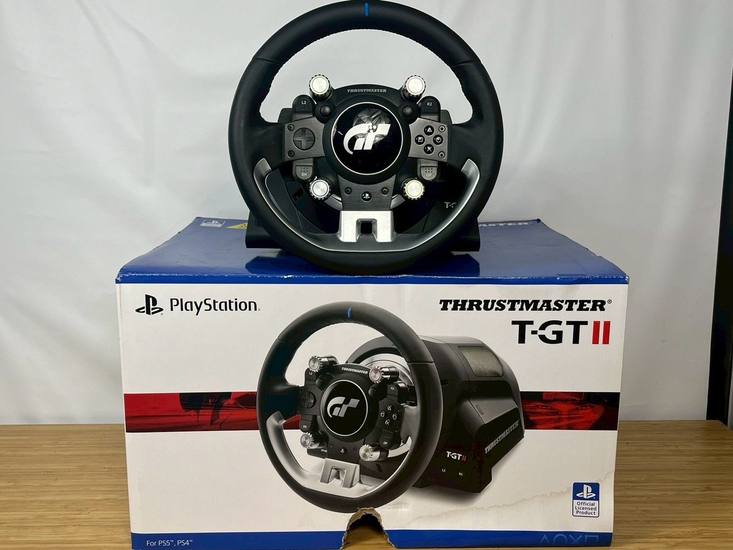 埼玉発】THRUSTMASTER T-GT II ハンドルコントローラーセット PS5 PS4 