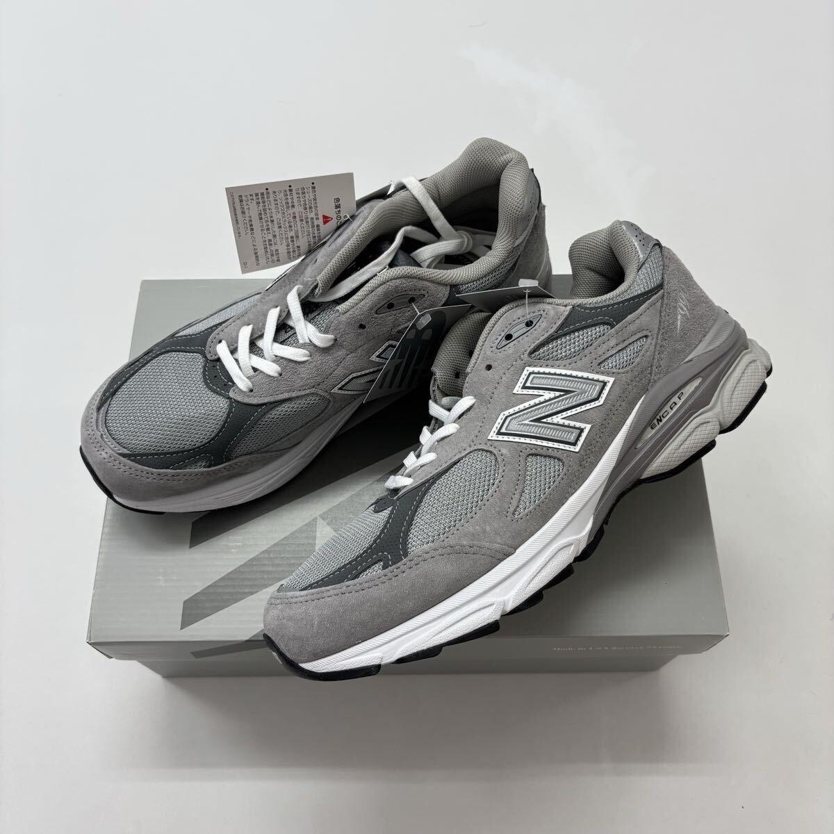 未使用 new balance ニューバランス M990GY3 M990 990 GY3 スニーカー MADE IN USA グレー 系 サイズ 27.5cm 806-0150