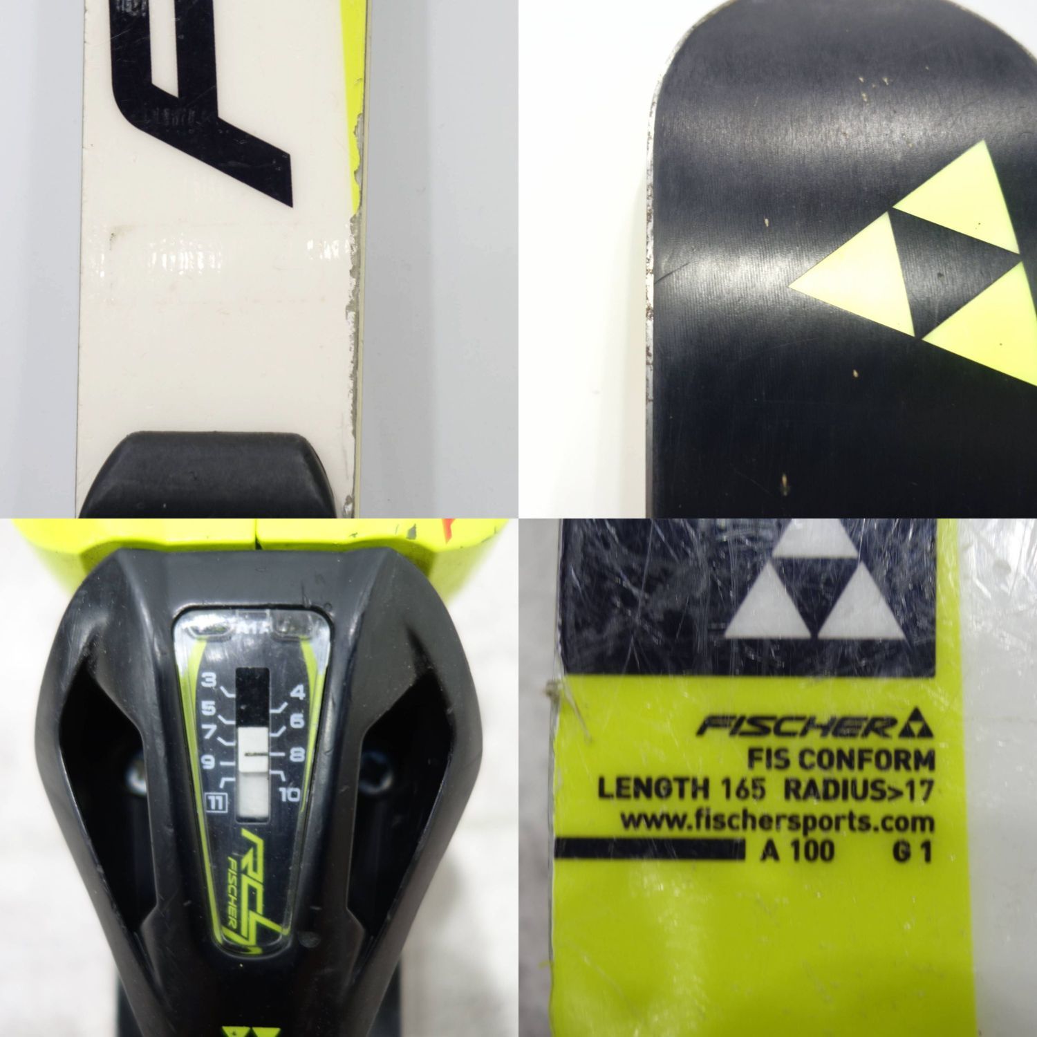 フィッシャー FISCHER WORLDCUP RC4 GS 165cm ビンデ - メルカリ