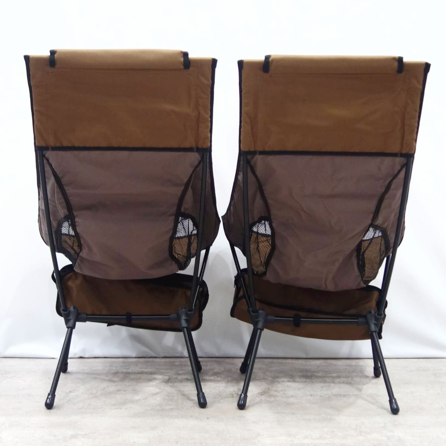 極美品 スモア S'more アルミ ハイバック チェア 2台セット 折りたたみ 極美品 スモア S'more アルミ ハイバック チェア 2台セット 折りたたみ