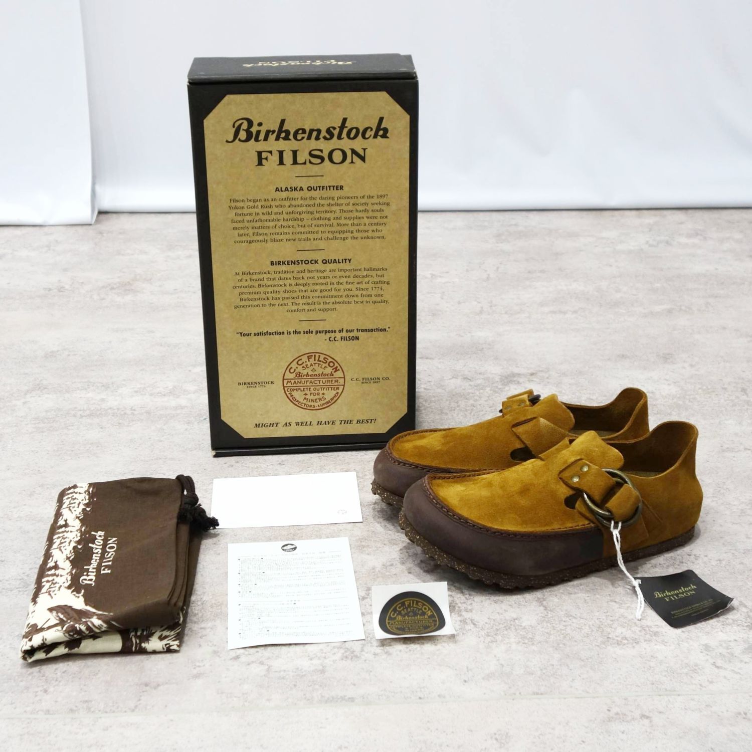 未使用 ビルケンシュトック BIRKENSTOCK FILSON フィルソン コ - メルカリ