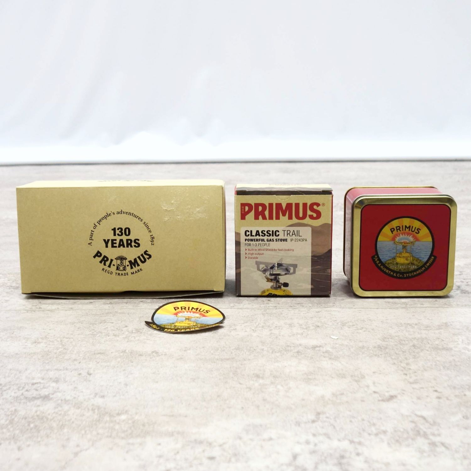 未使用 プリムス PRIMUS ヘリテージ クラシック トレイル 130周年記念