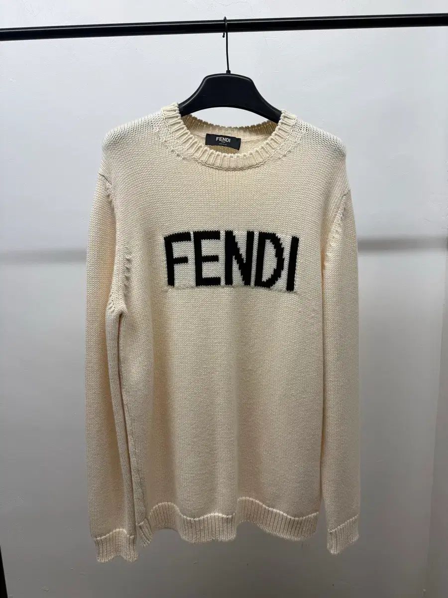 FENDI オーバーサイズ インタルシア ニット 56