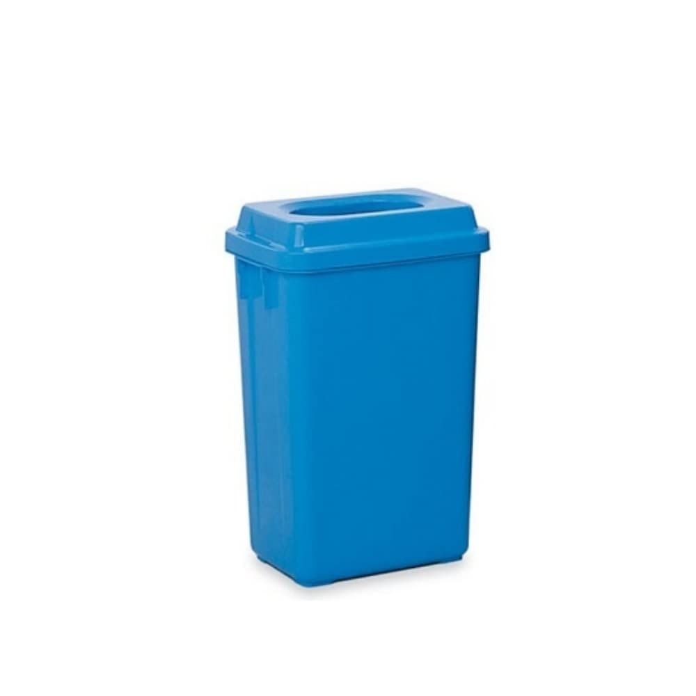 新品 分別収集容器 ゴミ箱 ブルー 1個 / 0-5561-01