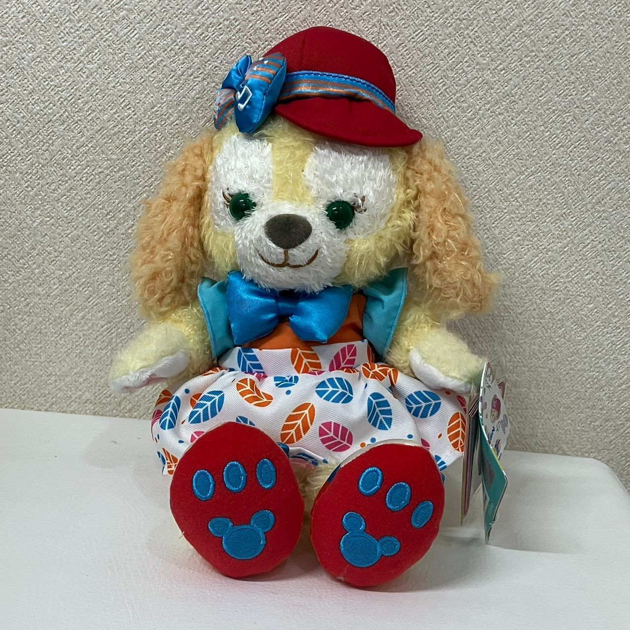 上海たディズニー　クッキーアン　夏　ぬいぐるみ 新品・タグ付き】上海ディズニー クッキーアン ぬいぐるみ 2020年 夏日