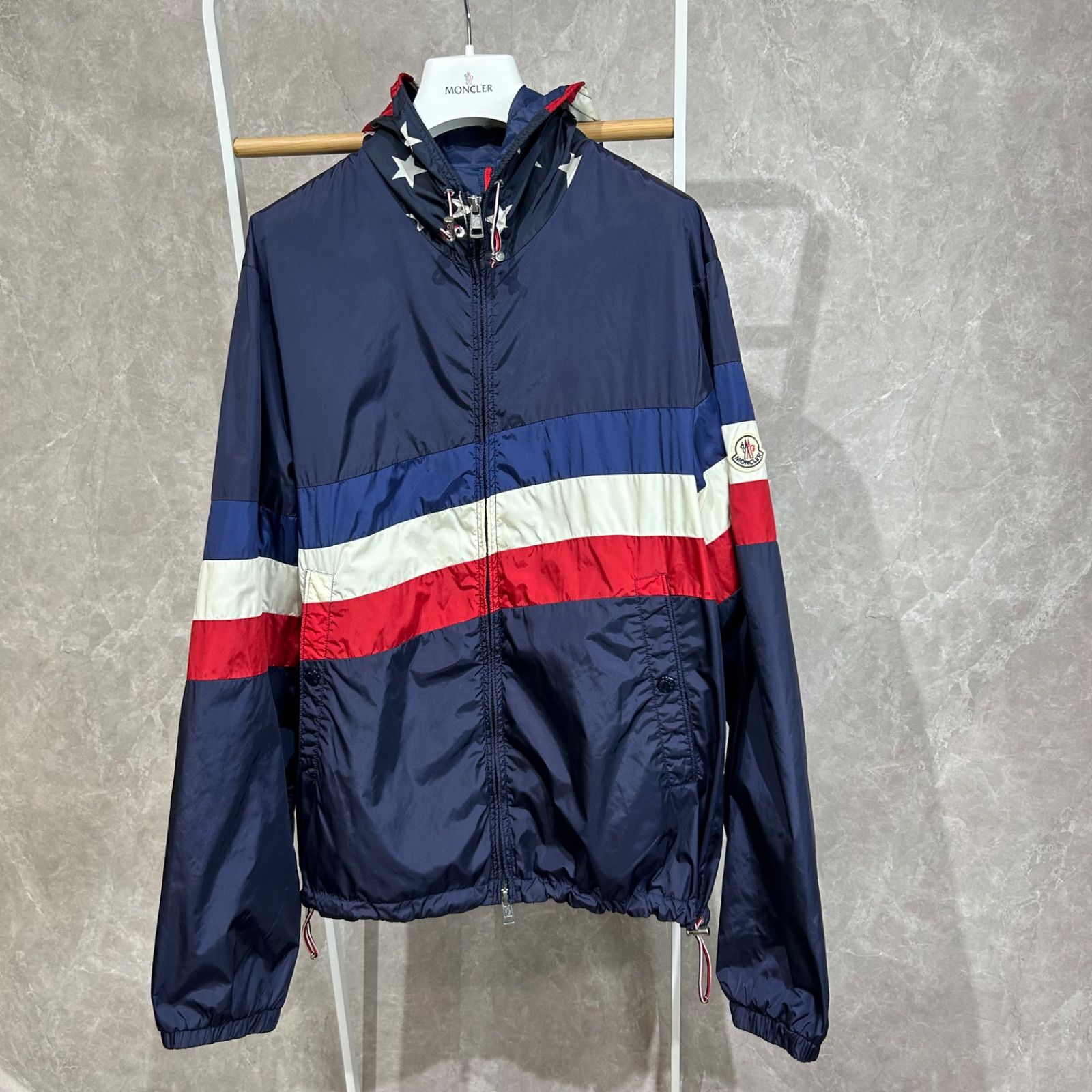 MONCLER モンクレール ナイロンジャケット パーカートリコロール3