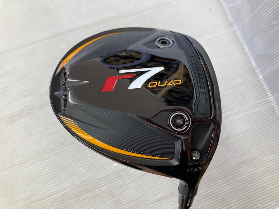 テーラーメイド　r7 QUAD MINI DRIVER　11.5度　24VENTUS BLACK6　Xフレックス　ドライバー　中古　ゴルフドゥ！大宮丸ヶ崎店【最短即日発送】