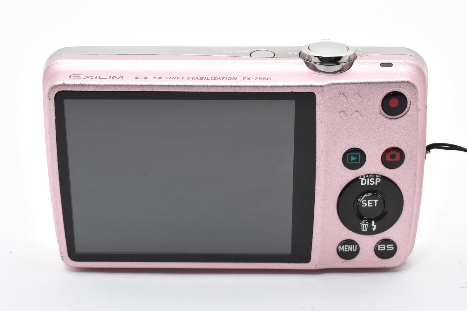 □ 美品 □ カシオ CASIO EXILIM EX-Z550 ピンク 《動作確認済・充電器