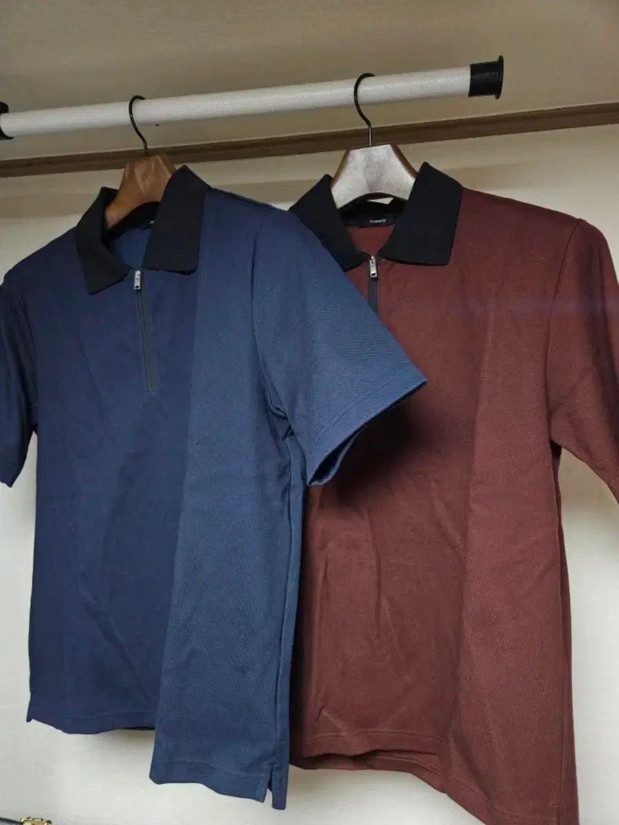 新品 Theory ハーフジップアップ Tシャツ L (105)