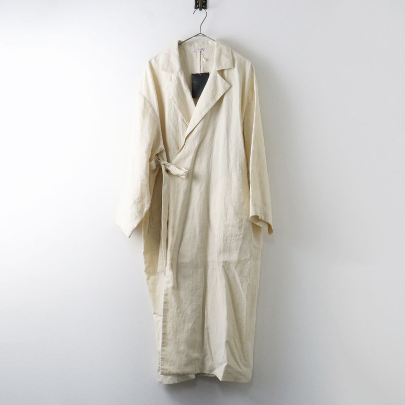 未使用 アーツアンドサイエンス ARTS&SCIENCE Over front kimono coat オーバーフロントキモノコート 1 ナチュラル┃【2400015019017】