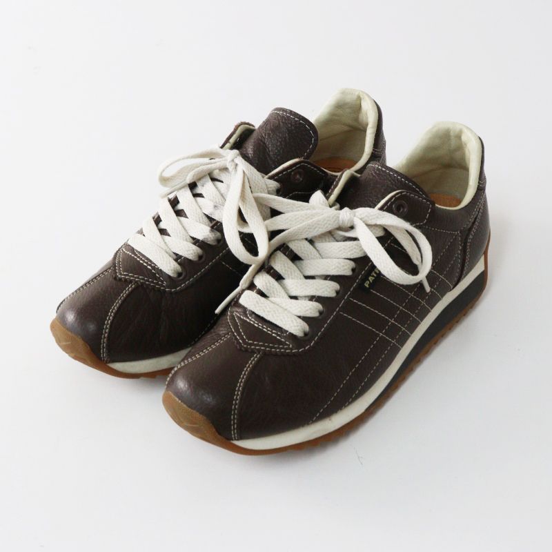 美品 パトリック PATRICK 28334 サンガー SANGER 37(23.5cm) ダークブラウン／服飾 くつ スニーカー【2400015026626】 7,230円