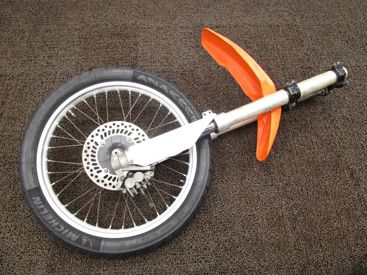 XR350R 倒立 フロントホイール ASSY 21インチ ■B8428！フォーク 他車流用品 NE02 ホンダ 【 NE02E 】 キャブ車 希少