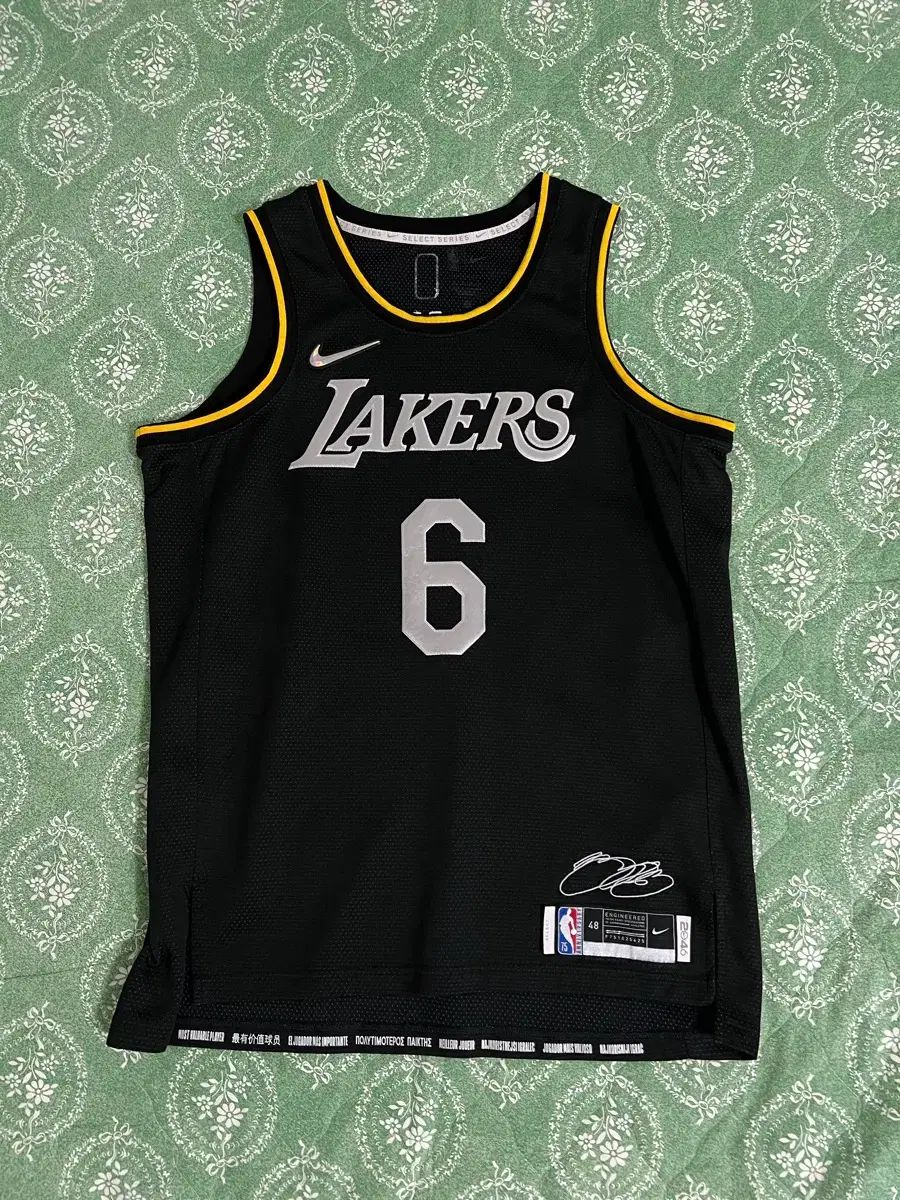 NIKE NBA 75周年 レブロン MVP ジャージ