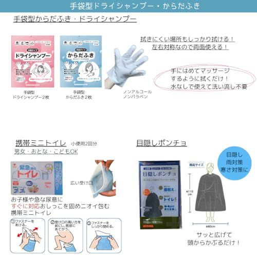 備えて安心 1人用 26点 防災基本セット リュックの色が選べる 折り畳みヘルメット・簡易エアーベッド・ポンチョ・ドライシャンプー・からだ拭き・緊急連絡カード 避難 地震 対策 防災グッズ 保存水 保存食 非常用送料無料 779a9065