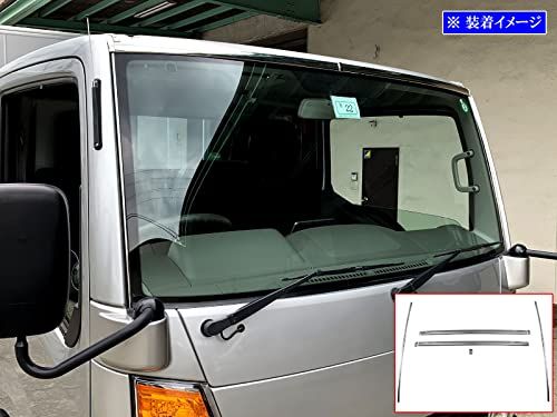 BRIGHTZ アトラス F24 超鏡面ステンレスメッキウィンドウモール 7PC 【 TRUCK?M?042 】 F 24as d635f86e