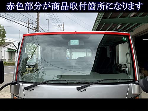 BRIGHTZ アトラス F24 超鏡面ステンレスメッキウィンドウモール 7PC 【 TRUCK?M?042 】 F 24as d635f86e