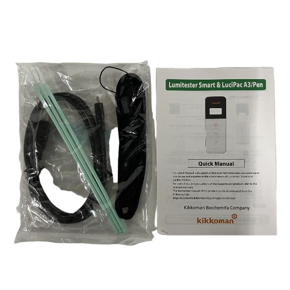 kikkoman キッコーマン Lumitester Smart 61234 ATPふき取り検査システム 未使用 開封 B11366478