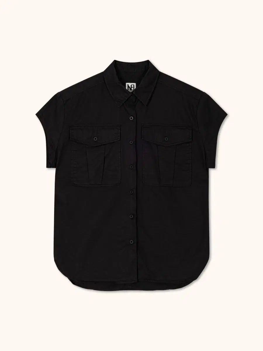 LABEL ARCHIVE シャツ Jade short sleeve shirt black