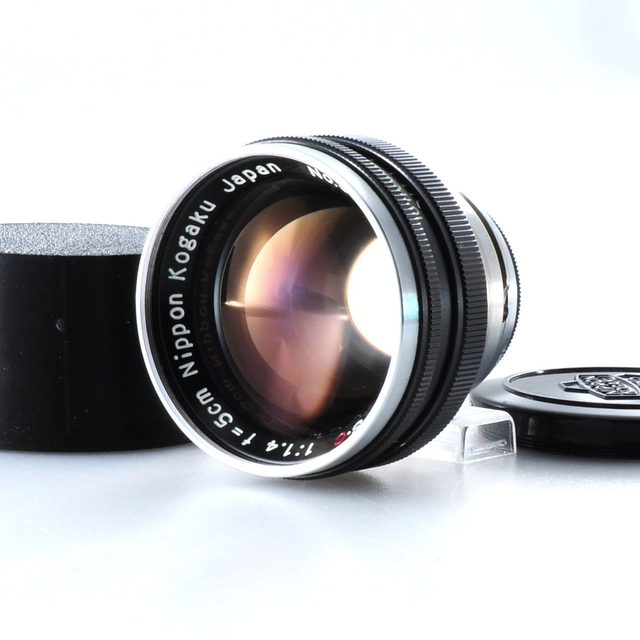 【ニコン】Nikon NIKKOR-S.C Auto 50mm F1.4 MFレンズ 黒帯 #T702B