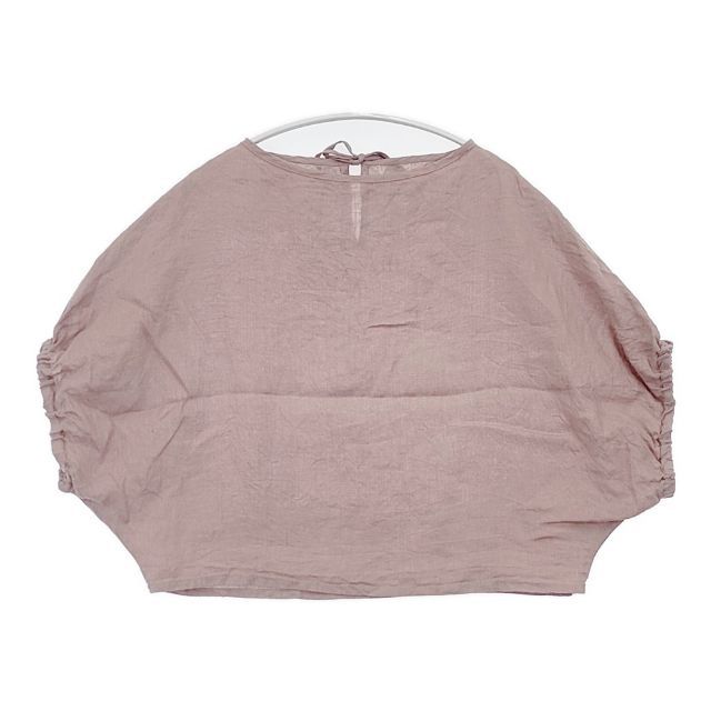 fog linen work ドロップショルダー プルオーバー リトアニアリネン
