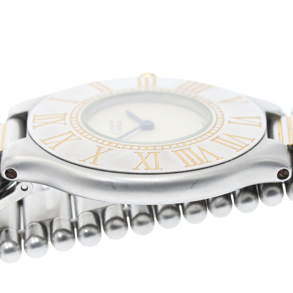 カルティエ CARTIER マスト21 LM クォーツ メンズ 内箱付き_963450