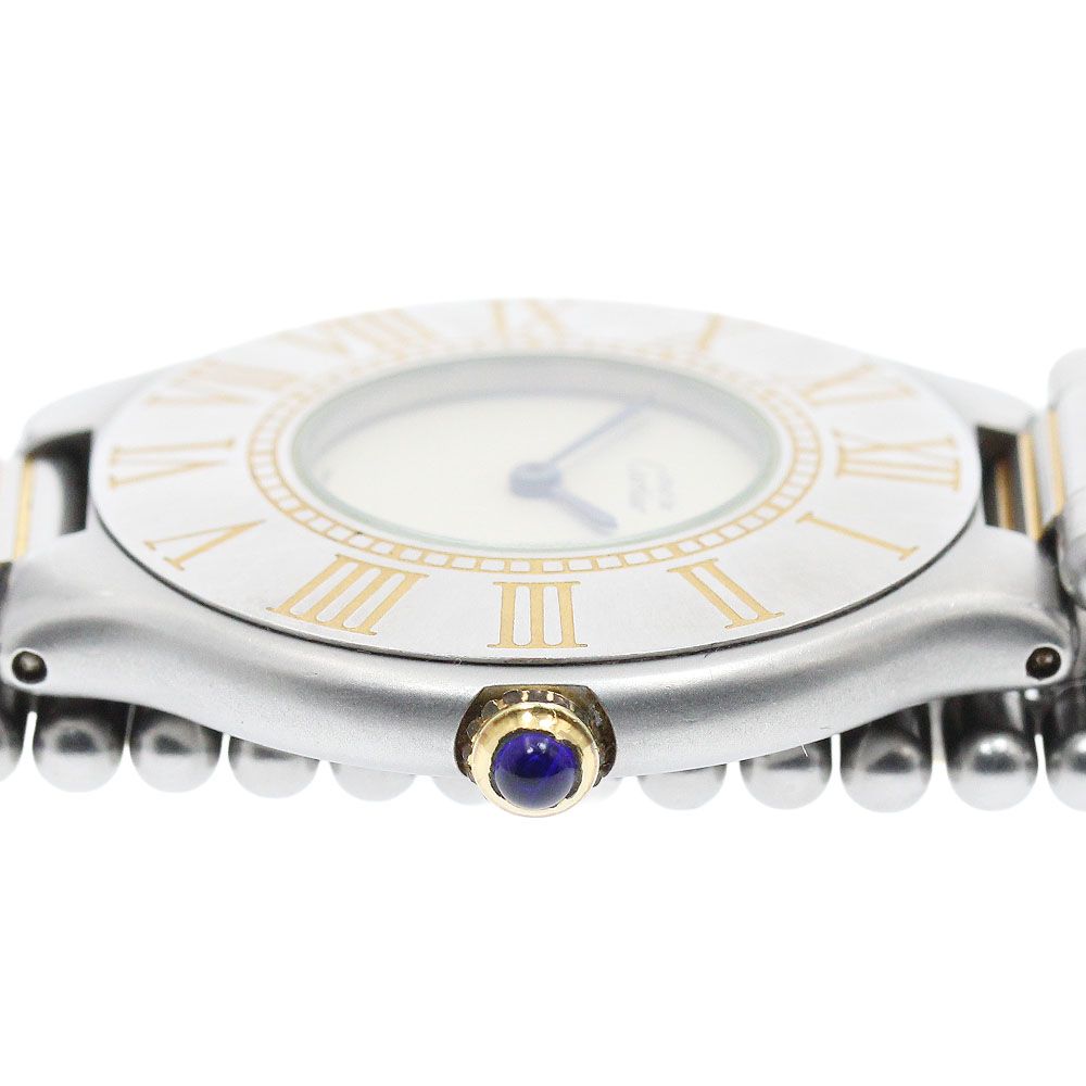 カルティエ CARTIER マスト21 LM クォーツ メンズ 内箱付き_963450
