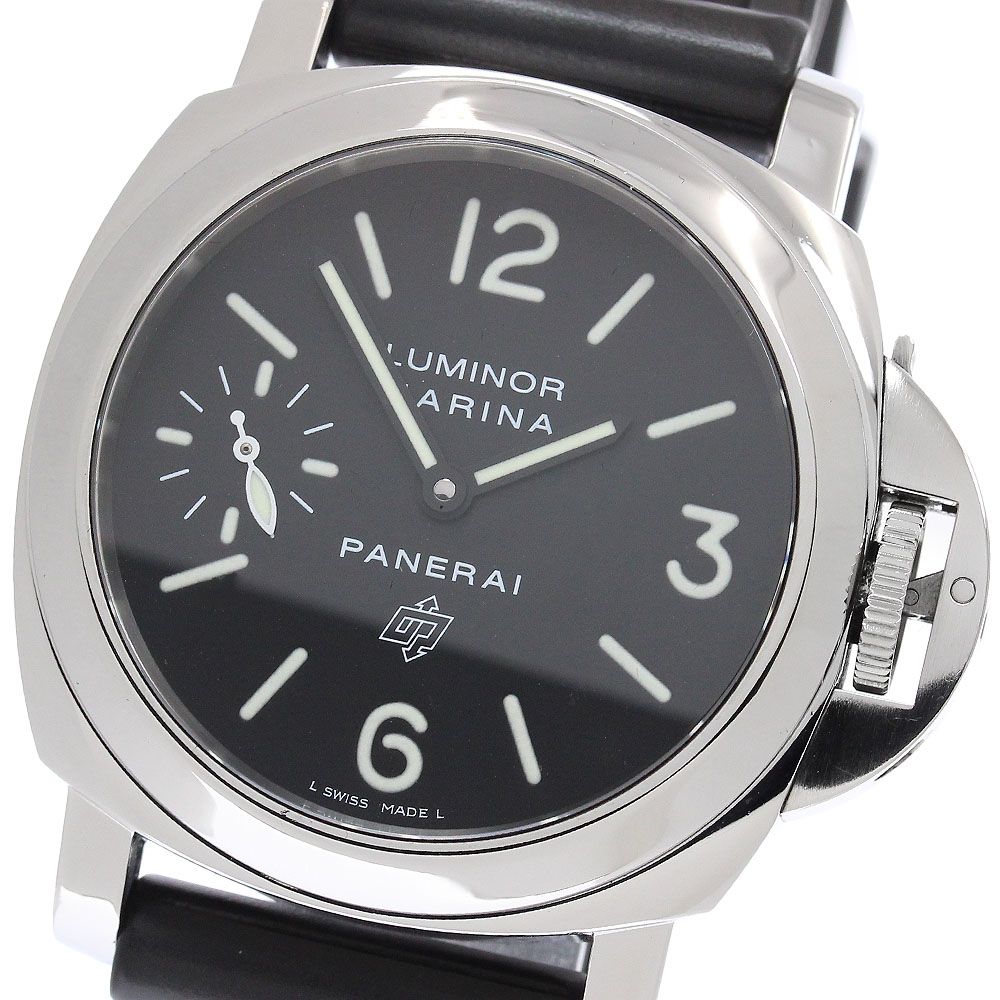 パネライ PANERAI PAM00005 ルミノールマリーナ ロゴ スモールセコンド 手巻き メンズ 箱・保証書付き_963012 パネライ PANERAI PAM00005 ルミノールマリーナ ロゴ スモールセコンド