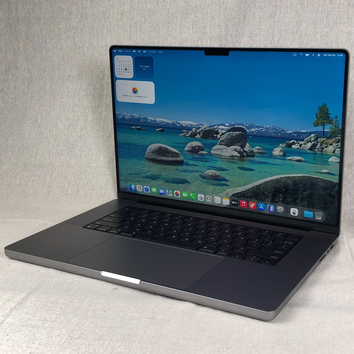 【本体のみ】Apple MacBook Pro (16インチ 2021) 【M1 Pro（CPUコア10/GPUコア16）・メモリ32GB・SSD512GB】A2485 EMC3651/mb-261266（520851）