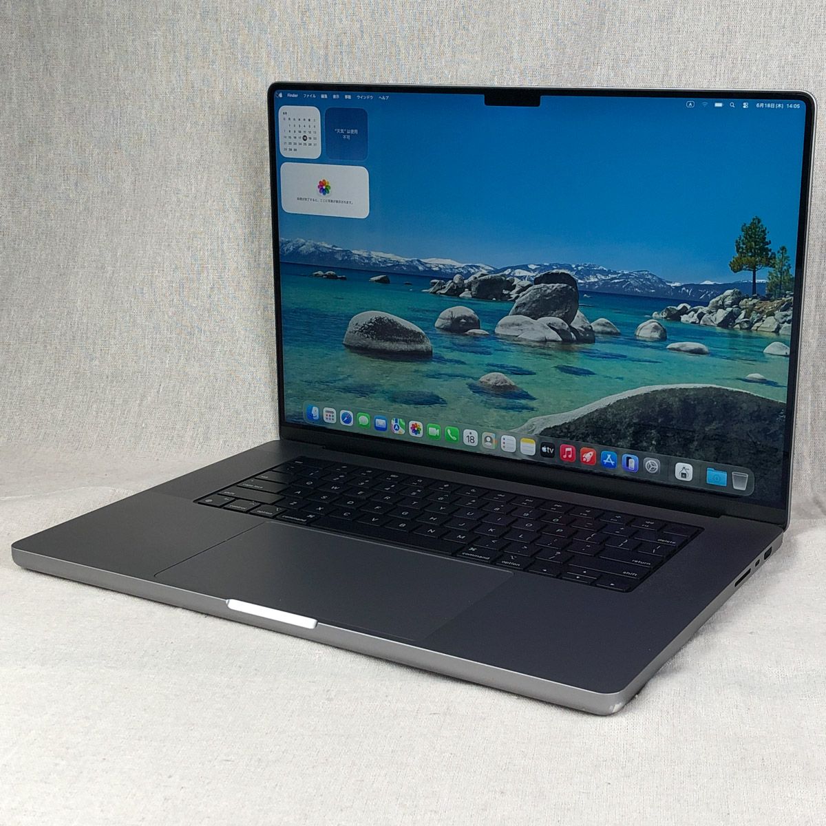 【本体のみ】Apple MacBook Pro (16インチ 2021) 【M1 Pro（CPUコア10/GPUコア16）・メモリ32GB・SSD512GB】A2485 EMC3651/mb-261268（520848）