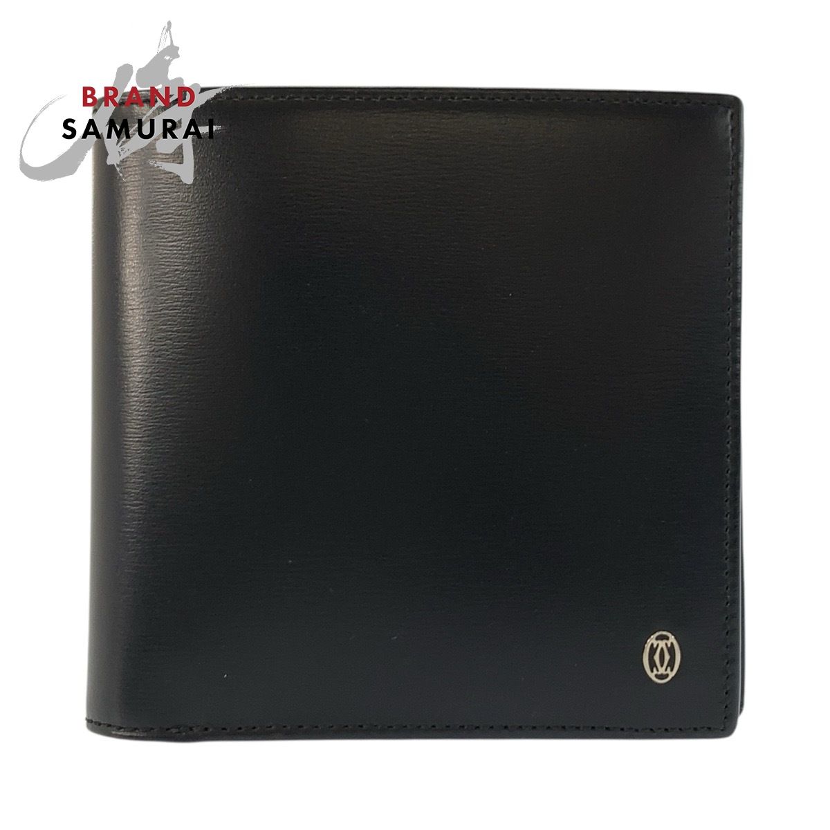 超美品 CARTIER カルティエ パシャ ブラック 黒 シルバー金具 レザー