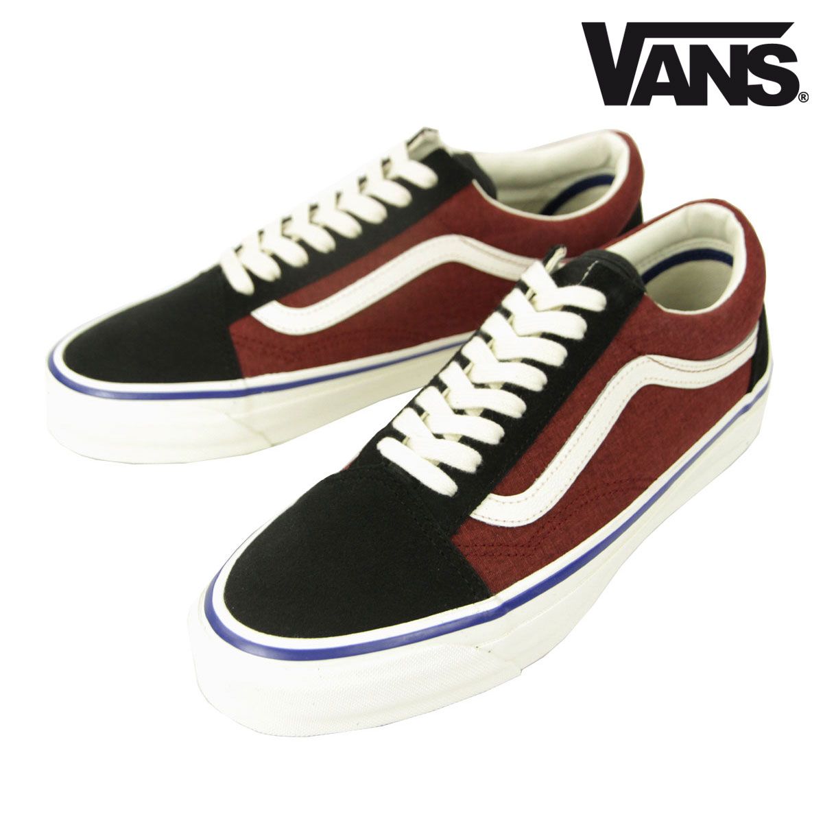 【26.0cm～29.0cm】バンズ スニーカー メンズ 正規販売店 VANS スニーカー オールドスクール VANS MTE OLD SKOOL SALT WASH MADDER BROWN VN000CY2MDB