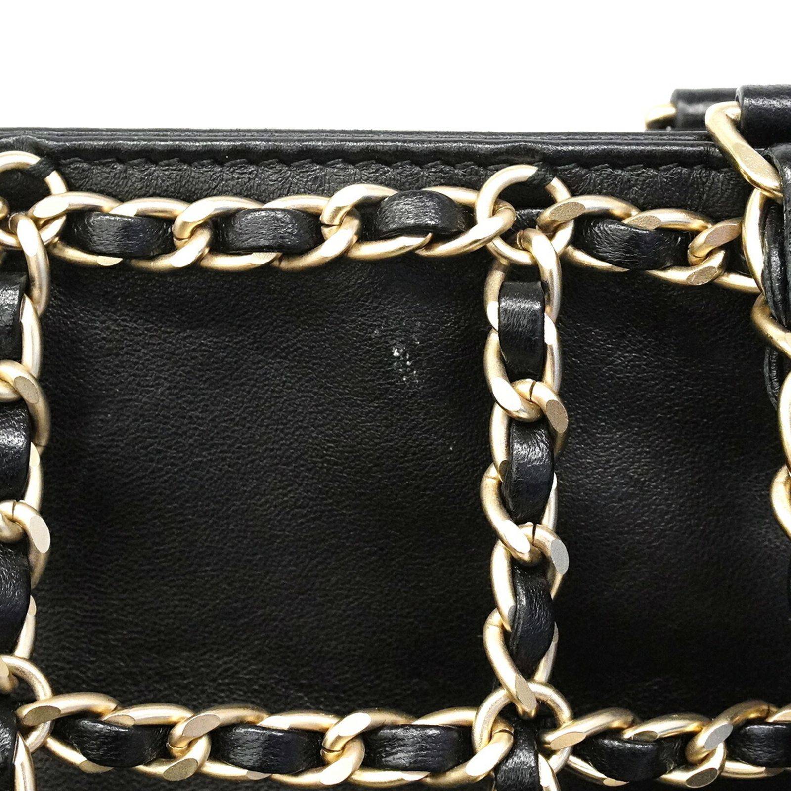 シャネル(Chanel) シャネル トートバッグ・チェーントート ラムスキン