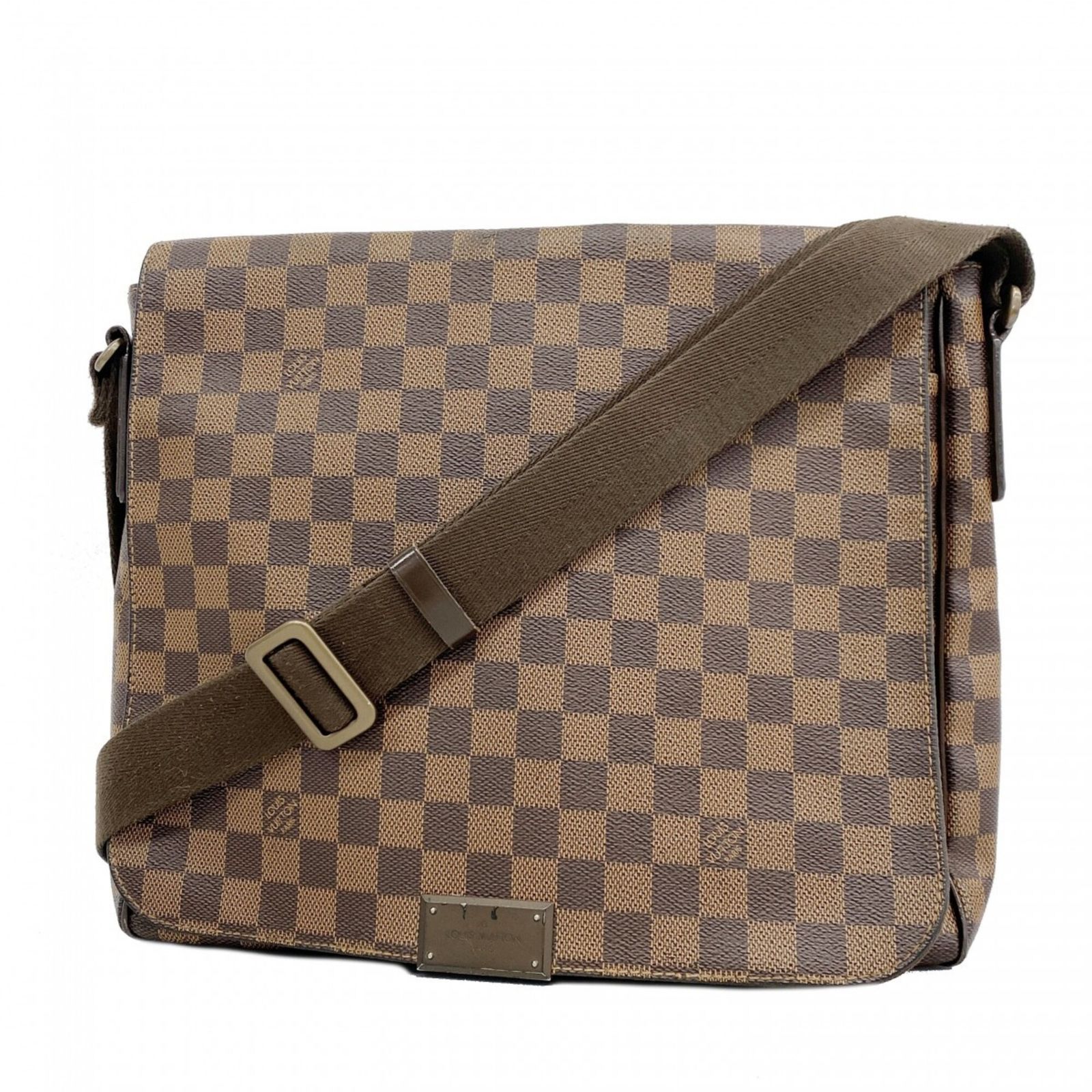 【良品】ルイヴィトン ダミエ エベヌ ブルックリンMM ショルダーバッグ ルイ・ヴィトン(Louis Vuitton) ルイ・ヴィトン ショルダーバッグ