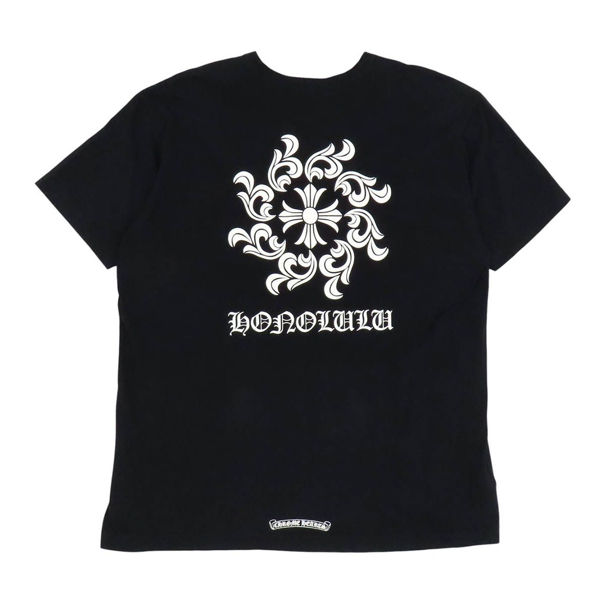 クロムハーツ ホノルル限定 CH シャイン Tシャツ メンズ ブラック CHROME HEARTS【中古】 【アパレル・小物】