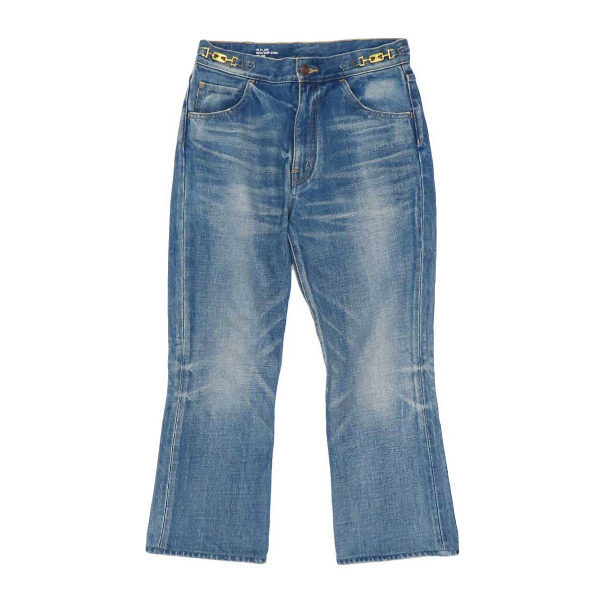 セリーヌ トリオンフ デニムパンツ N678 930F 07UW レディース ブルー CELINE【中古】 【アパレル・小物】