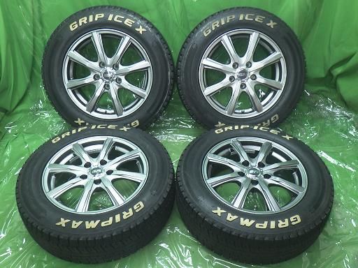 【中古】205/65R16 セレナ SR 16インチ グリップマックス マックスアイス X