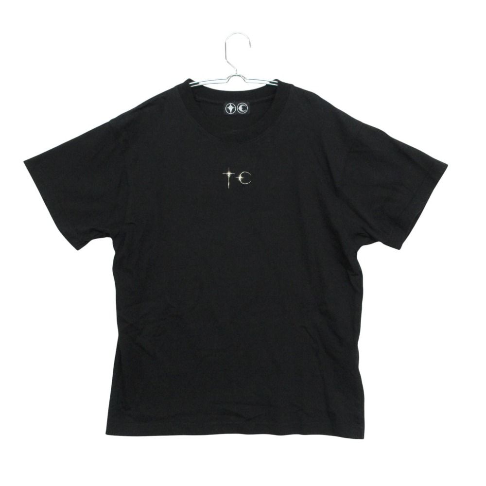 THUG CLUB サグクラブ 半袖Ｔシャツ カットソー ロゴ トップス TC24TS1901 ブラック 1【S】 メンズ 【中古】