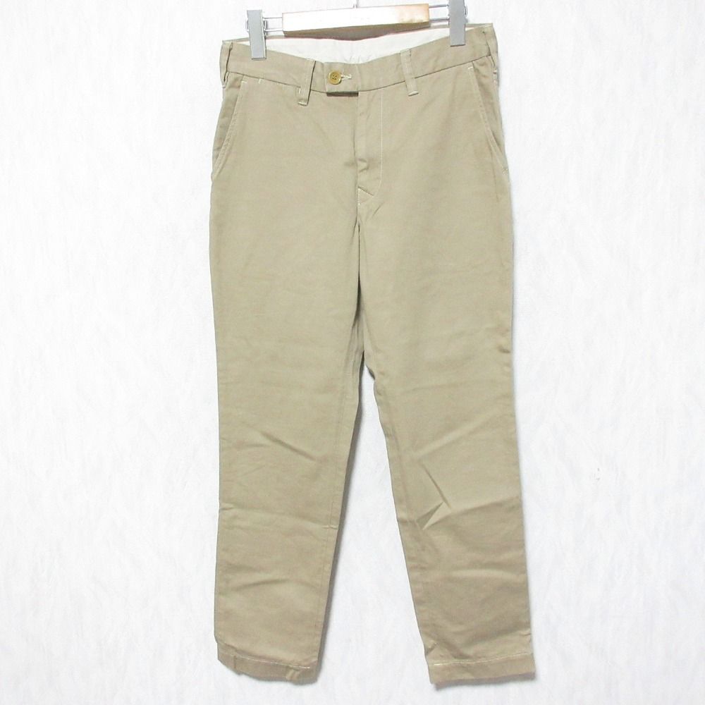 美品 45R フォーティファイブアール おこめチノの908みゆき5 パンツ 50260201 1 ベージュ レディース 古着 中古 USED