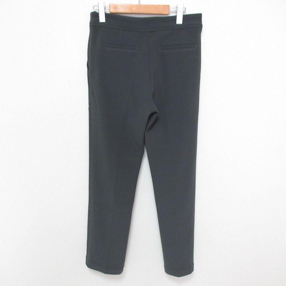 美品 YONFA ヨンファ 裏起毛 ストレッチ スラックス パンツ サイズM