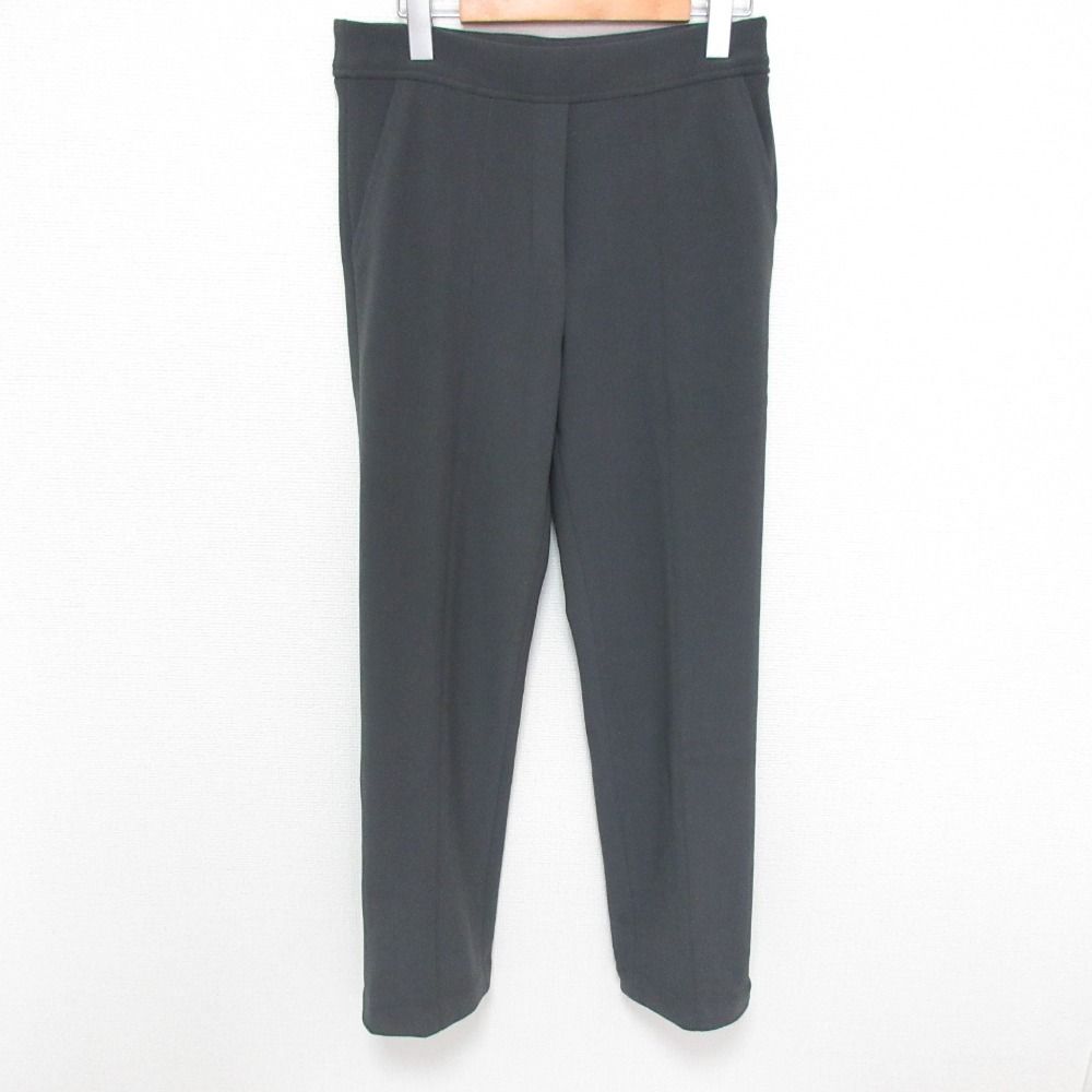 美品 YONFA ヨンファ 裏起毛 ストレッチ スラックス パンツ サイズM