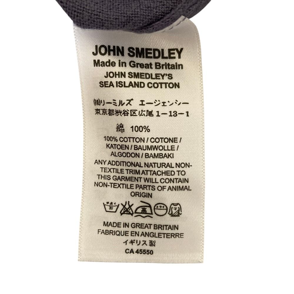 美品 JOHN SMEDLEY ジョンスメドレー シーアイランドコットン クルー