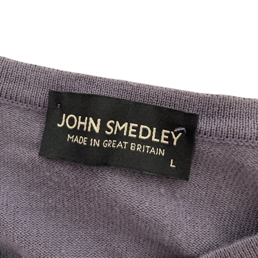 美品 JOHN SMEDLEY ジョンスメドレー シーアイランドコットン クルー