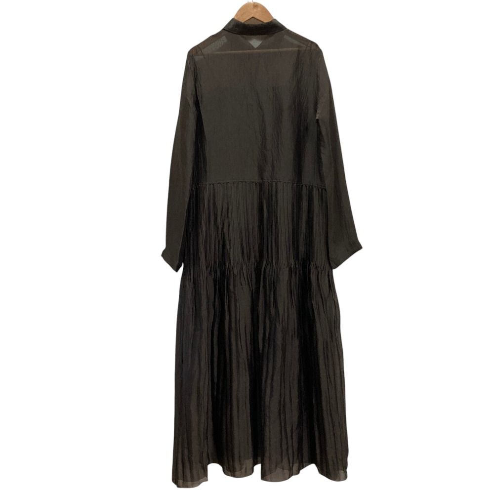 美品 25AW Noble ノーブル ヴィンテージオーガン プリーツワンピース
