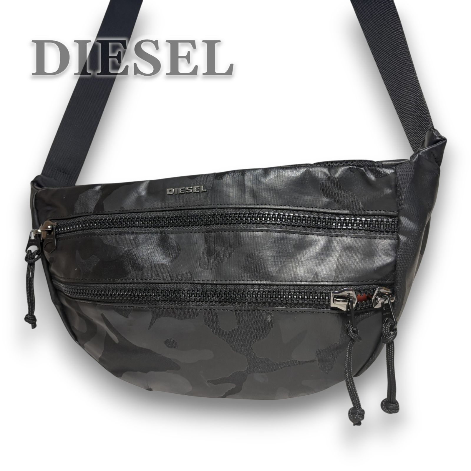 DIESEL（ディーゼル）カモフラージュ柄 ボディバッグ / ウエストバッグ