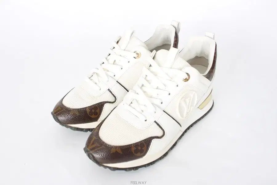 Louis Vuitton LV ランナウェイ ゴールド スニーカー 34(210)