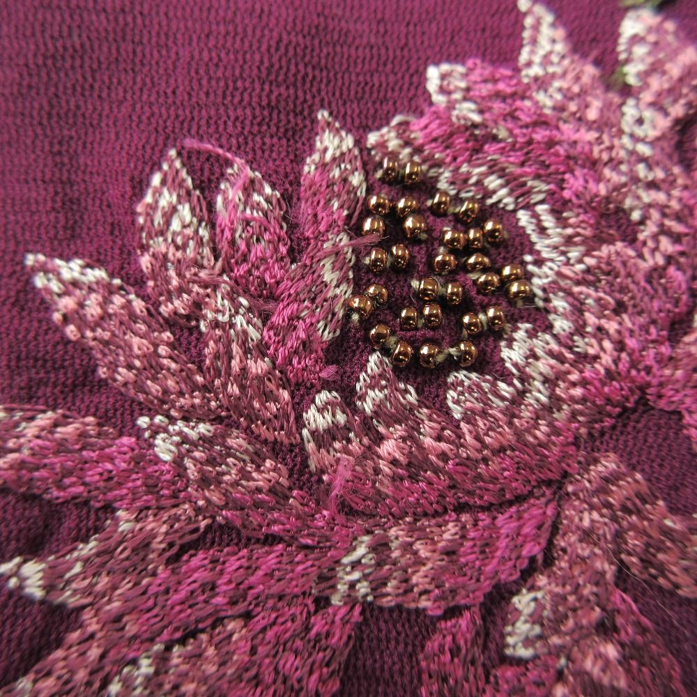 良品 VIVIENNE TAM ヴィヴィアンタム パワーネット フラワー刺繡
