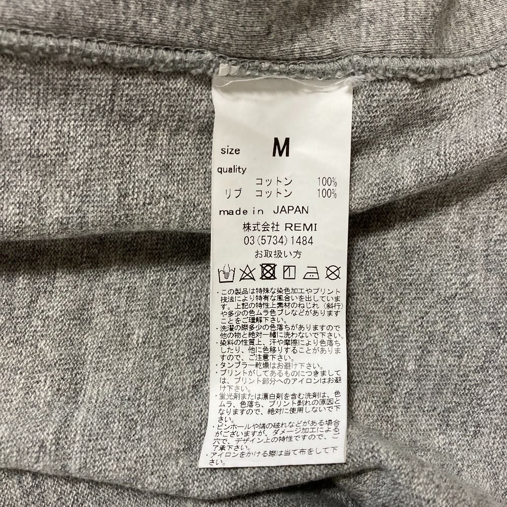 美品 REMI RELIEF レミレリーフ DENVER FOOT BALL ロングスリーブ T