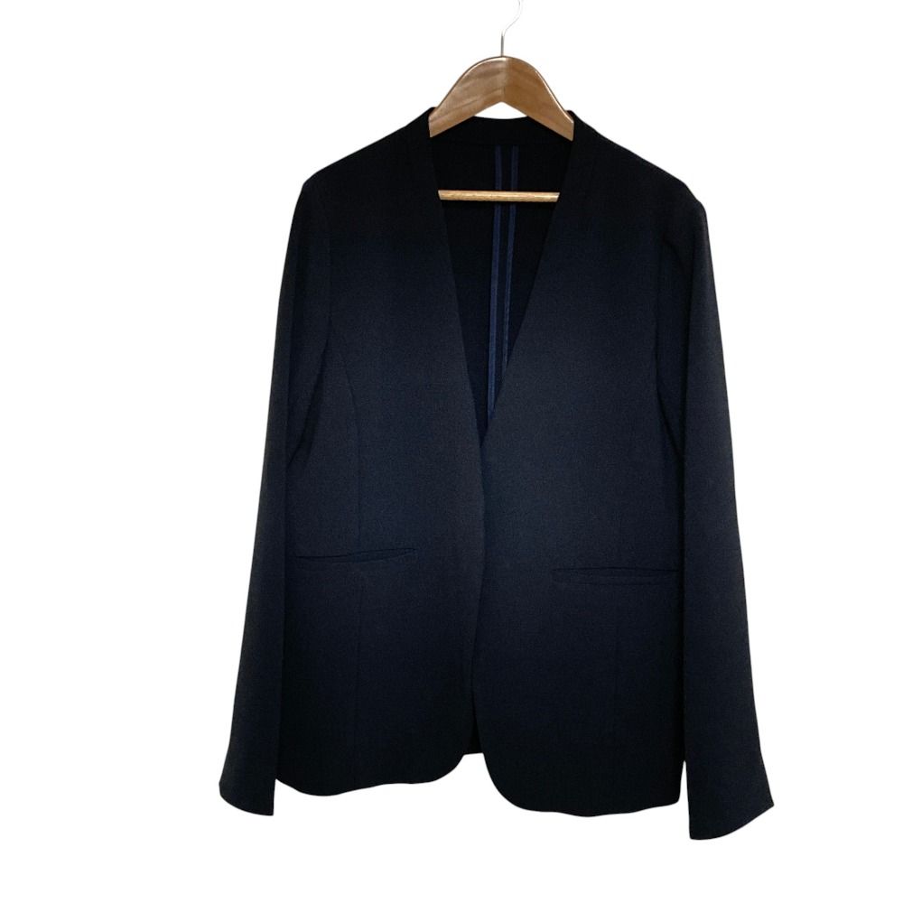 美品 SOEJU ソージュ ストレッチファインノーカラージャケット パンツ