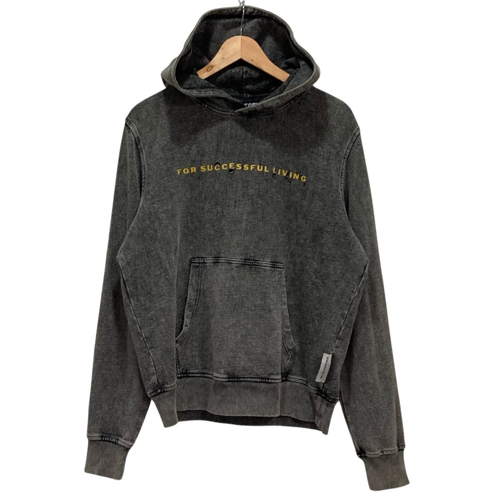 美品 DIESEL ディーゼル S-GINN-HOOD-E1 ヴィンテージ加工 プルオーバー パーカー フーディ L グレー メンズ 古着 中古 USED 美品 DIESEL ディーゼル S-GINN-HOOD-E1 ヴィンテージ加工 プル